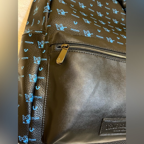 NWOT: True Religion Wills Monogram Backpack - Picture 4 of 8